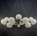 Підвісна люстра золота D-100 cm E27*25 Gold Modo 251188-100006524