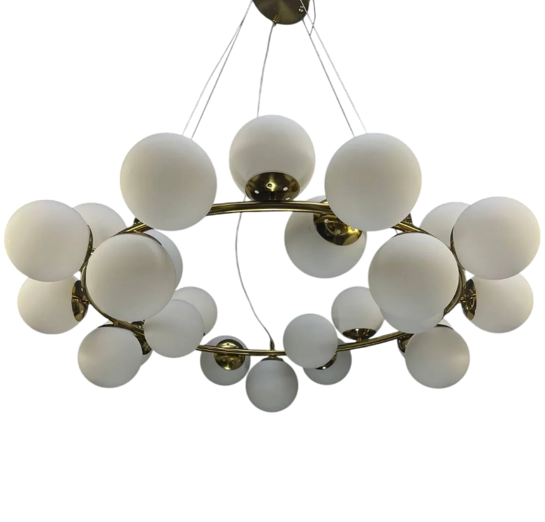 Підвісна люстра золота D-100 cm E27*25 Gold Modo 251188-100006524