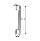Настінні світильники чорні L-90 cm / L-120 cm IP54 Led 3000K / 4000K Black Line 260532-100007930
