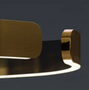 Торшери чорні D-40 cm / D-60 cm Led Black+Gold Jenifer 260758-100008334