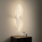 Настінні світильники Double waves White cm 3000K-6000K H-60 cm Led 12W / H-80 cm Led 16W 241219-100003990