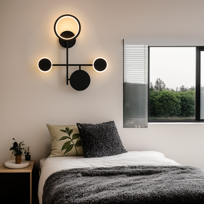 Настінний світильник Molecular small L-47 cm Led 18W Black 250419-100004413