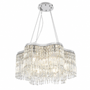 Підвісні люстри срібні D-40 cm / D-60 cm E14 Chrome Crystal 260748-100008491
