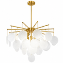 Підвісна люстра золота D-65 cm E14 Gold+White Coins 260748-100008504