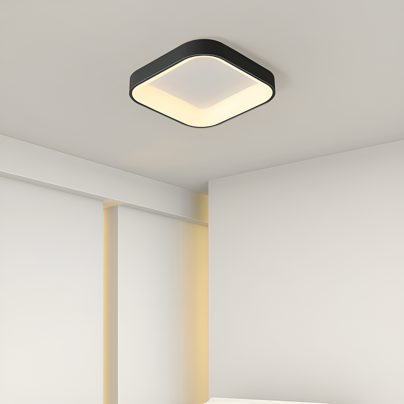 Стельовий світлодіодний світильник з пультом D-45 LED Ceiling Squares Grey / Black / White  221052-100001111