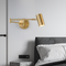 Настінний світильник поворотний L-60 cm чорний / золотий Tune Lamp E27 Black / Gold 231058-100002645
