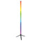 Торшер чорний різнокольоровий Лед Led 10W RGB Black Rainbow 250755-100005440