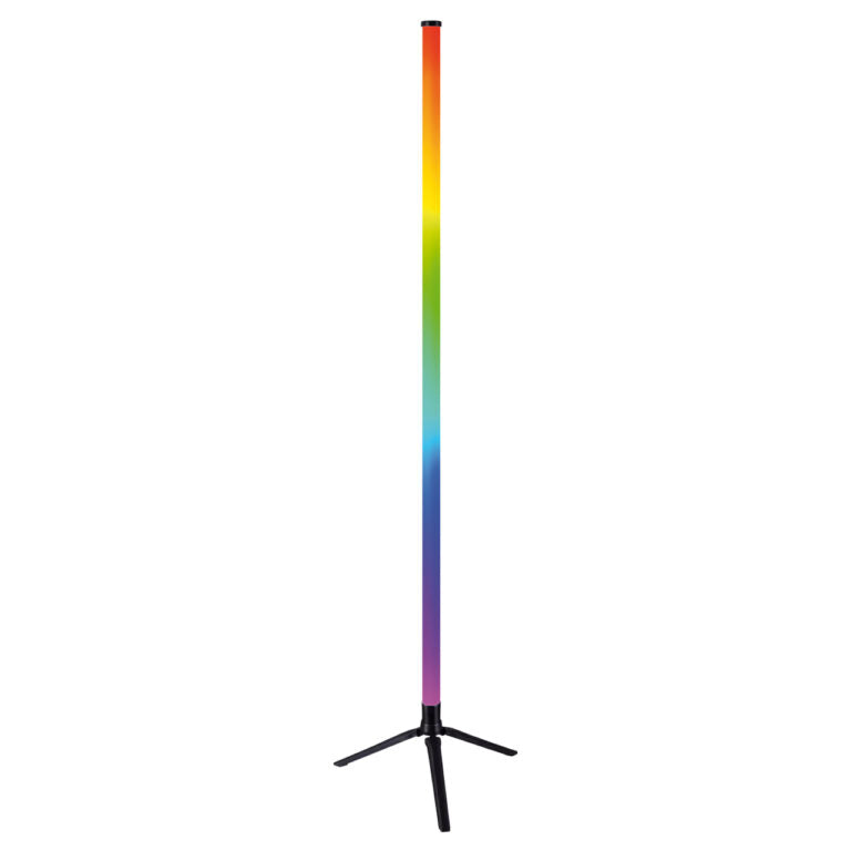 Торшер чорний різнокольоровий Лед Led 10W RGB Black Rainbow 250755-100005440