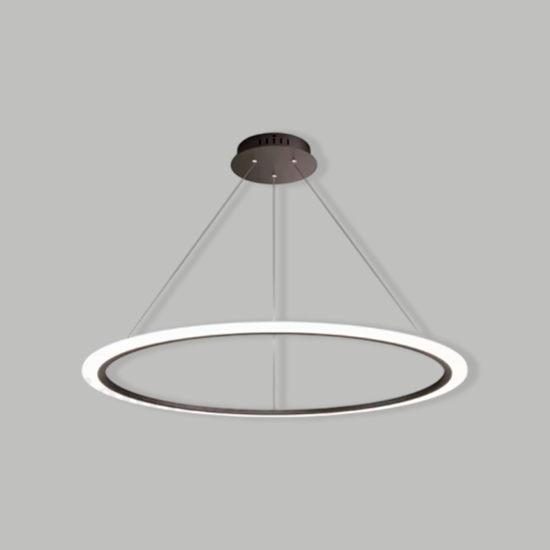 Люстра Circle з пультом Black D-40 cm 40W / D-60 cm 50W 250419-100004370