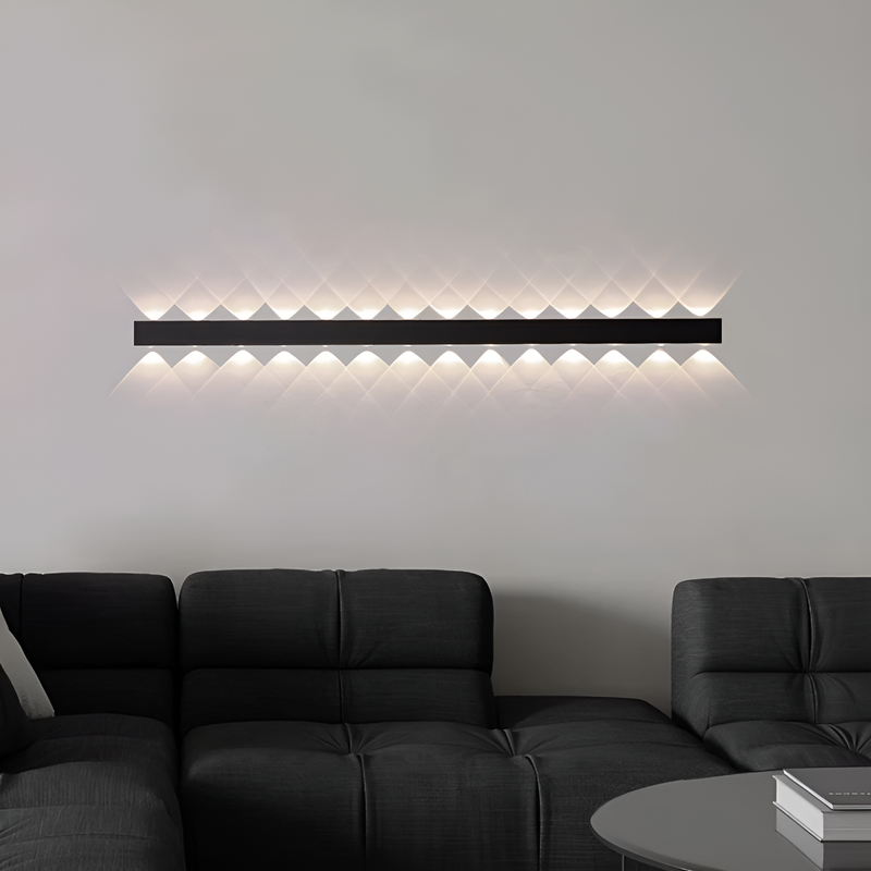 Настіний світильник чорний L-30/ 60/ 85/ 115 cm Led 4000K Black Line 250718-100005518