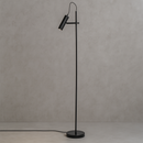 Торшер чорний з циліндричним плафоном H-152 cm GU10 Black Cylinder 250740-100005486