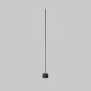 Торшери металеві лінійні чорні H-131 cm Led 12W 3000K / 4000K Black Pipeline 251225-100006940