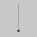 Торшер металевий лінійний чорний/білий H-131 cm Led 12W Black/White Pipeline 250725-100005509