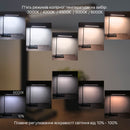 Настільна лампа світлодіодна чорна Led 8W Black Slim 250960-100005901