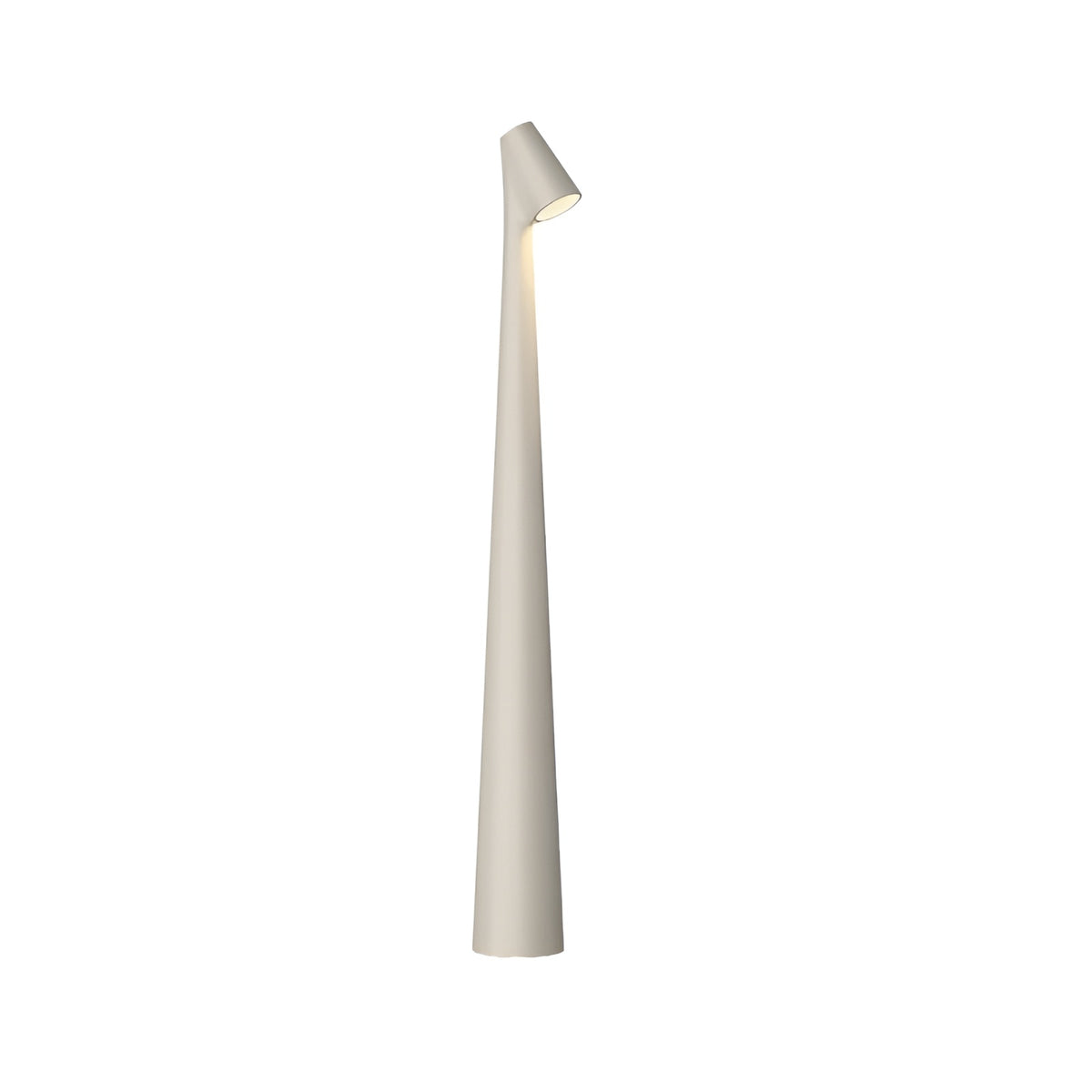 Настільний світильник білий акумуляторний світлодіодний H-33 cm / H-44 cm Led 1.5W 3000K White Sleek 250819-100005761
