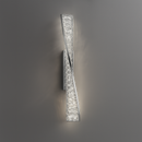 Світильник настінний срібний з кришталевим плафоном H-50,5 cm Led 18W Chrome Crystal diamond 250735-100005623