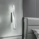 Світильник настінний срібний з кришталевим плафоном H-50,5 cm Led 18W Chrome Crystal diamond 250735-100005623