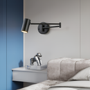 Настінний світильник поворотний L-60 cm чорний / золотий Tune Lamp E27 Black / Gold 231058-100002645