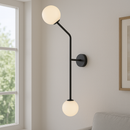 Настінний світильник Pure 2 Bollo H-99cm G9х2 Black 250577-100004913
