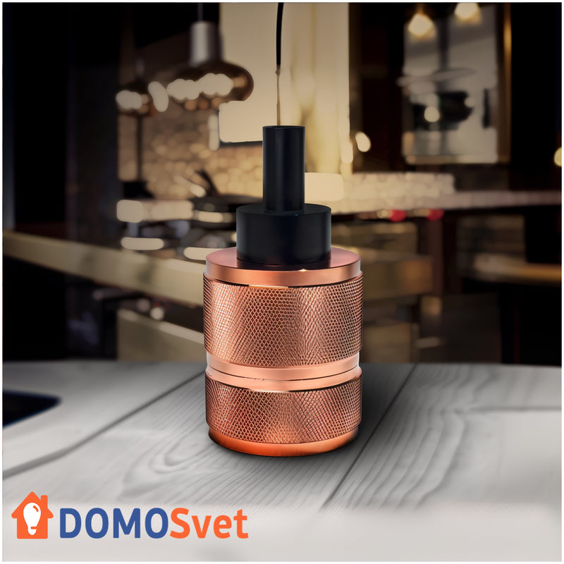 Патрон Електричний Copper Domosvet Design 24043-227039