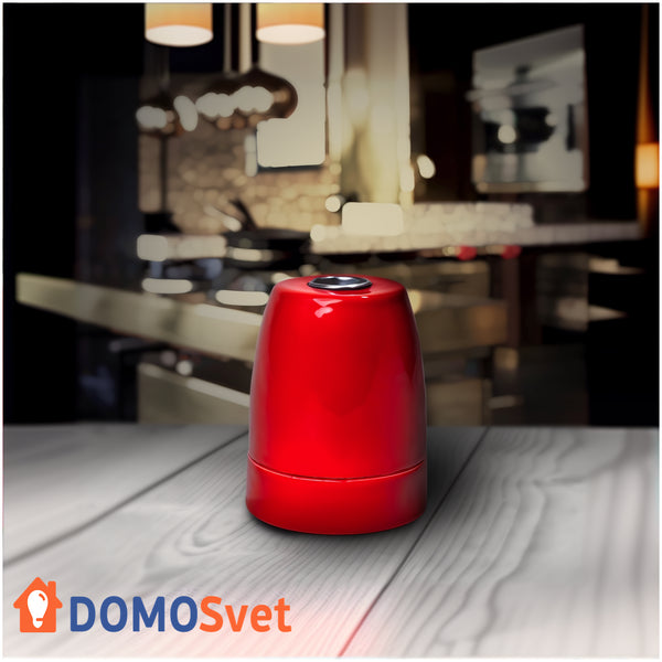 Патрон Електричний Red Domosvet Design 24043-228082