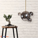 Підвіс Led Bubbles 3+1 Smoky Grey Domosvet Design 24043-228095