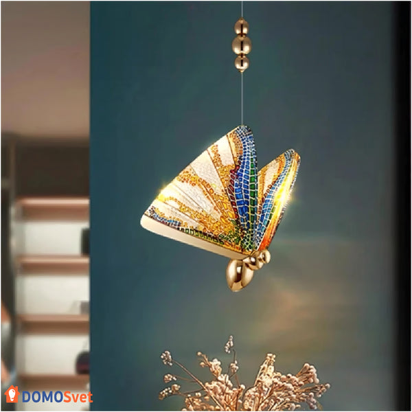 Підвіс Стельовий Led Butterfly Rainbow Domosvet Design 24043-228191