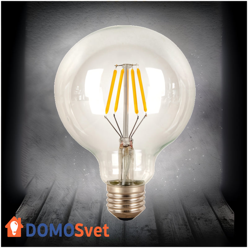 Лампа Едісона Led G95 4w 2200k Domosvet Design 24053-228691