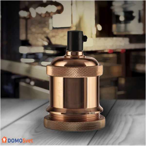 Патрон Електричний Copper E27 Domosvet Design 24053-228841