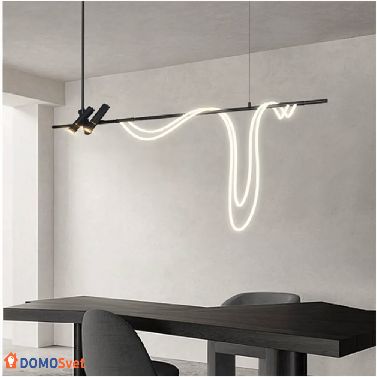 Люстра Led Modern Hose Domosvet Design 24083-233636