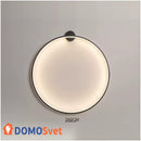 Настінний Світильник Round Led Black D-600 Domosvet Design 250514-240516