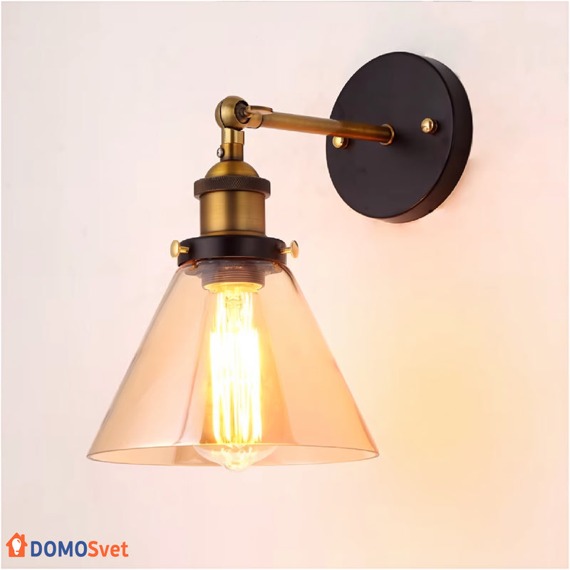 Бра Loft Gold Аmber Domosvet Design 25053-240554