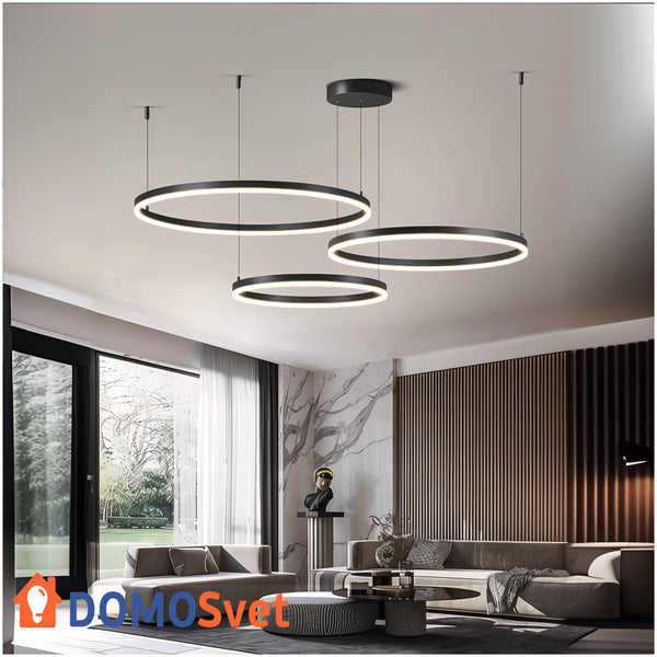Люстра Kukho Black Domosvet Design 250614-240757