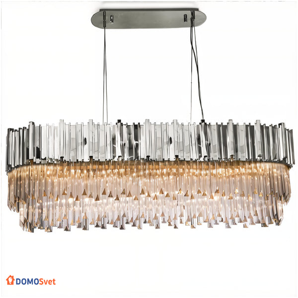 Підвісна Серія Класичних Люстр Empire Chrom Oval D-900 Domosvet Design 250914-241394