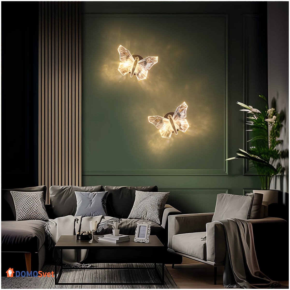 Настінні Світильники Butterflies Domosvet Design 250914-241409
