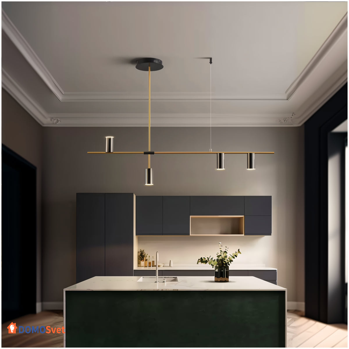 Люстра Tubus Linear Pendant Domosvet Design 250914-241449