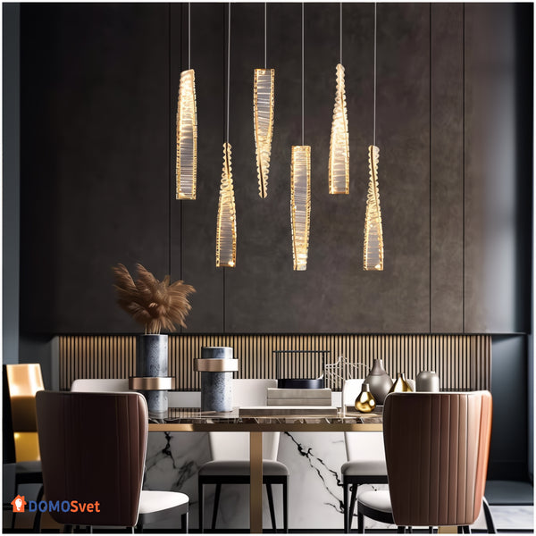 Люстра Gold Crystal Domosvet Design 250914-241479