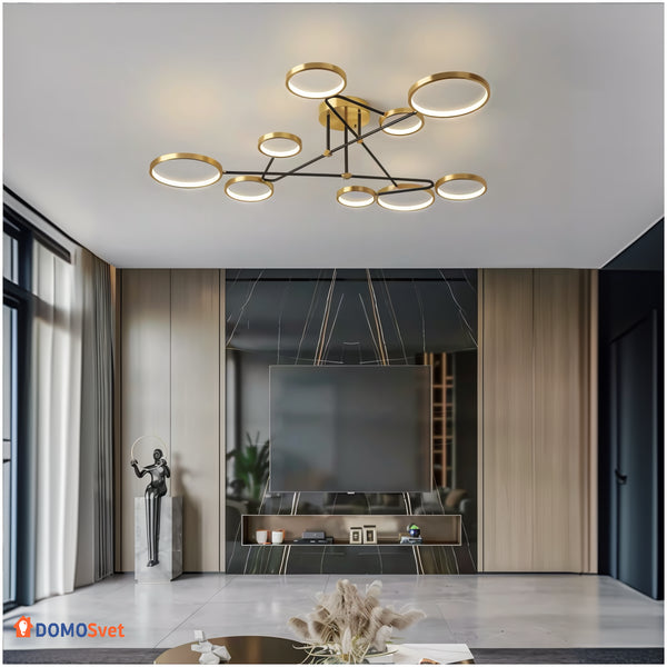 Стельова Серія Люстр Fancy Led Lamp Domosvet Design 250914-241486