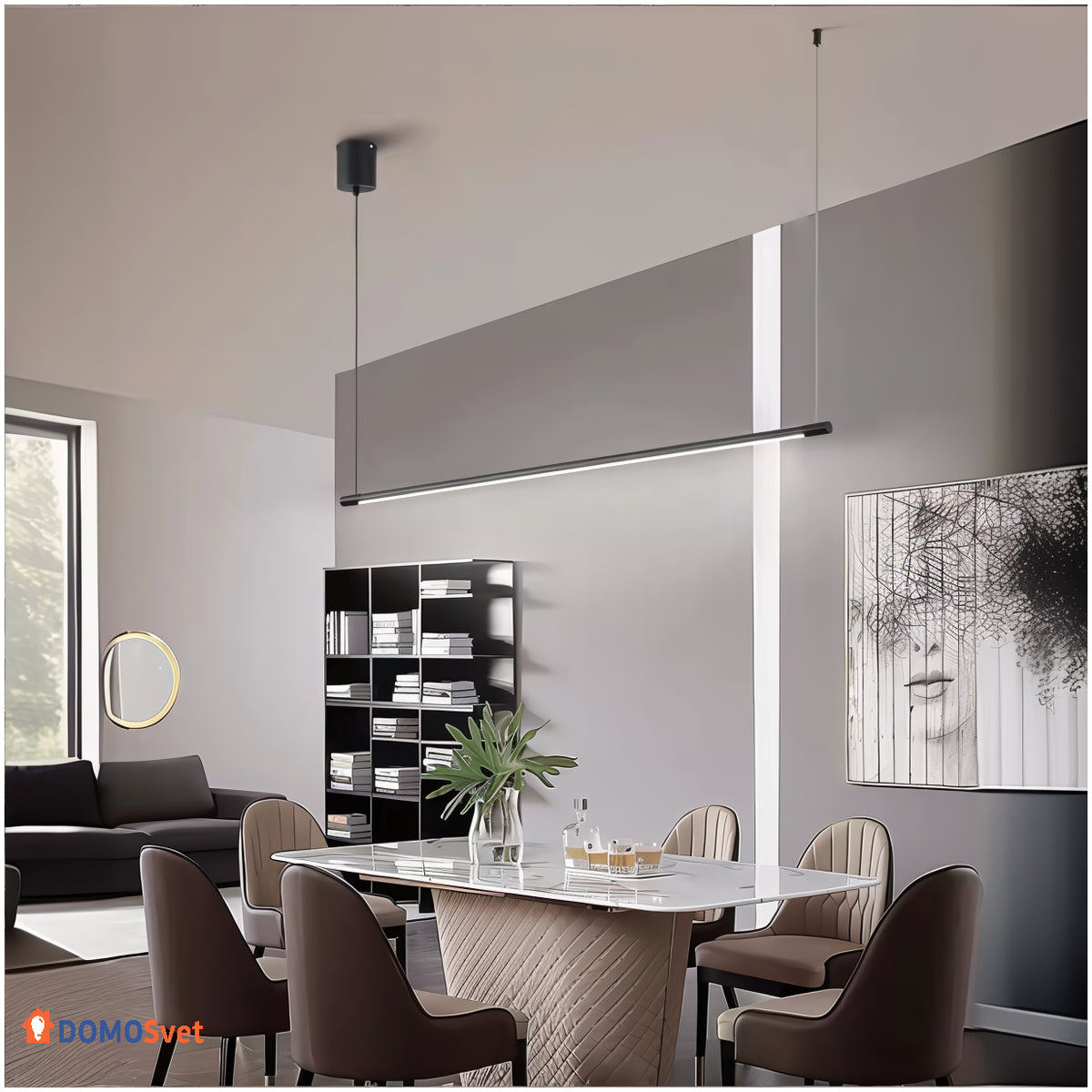Підвісна Серія Люстр Pipeline Lamp Domosvet Design 250914-241501