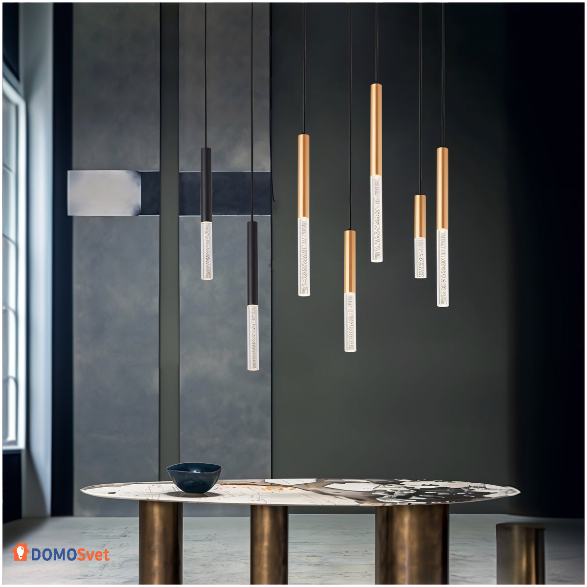Підвісна Серія Люстр Tubus Led Domosvet Design 250914-241631