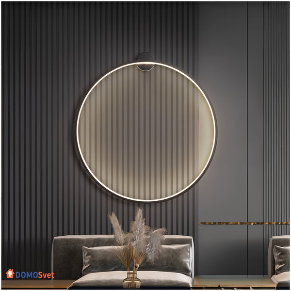Настінний Світильник Round Led Black D-800 Domosvet Design 250914-241641