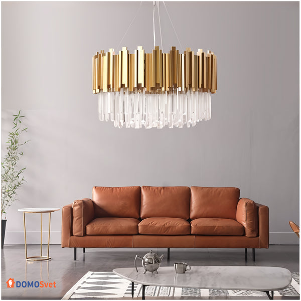 Підвісна Серія Класичних Люстр Empire Gold Domosvet Design 250914-241684
