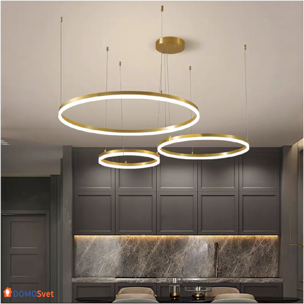 Люстра Kukho Golden Circle Lamp Domosvet Design 250914-241713