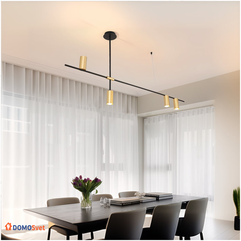 Тросові Люстри Tubus Linear Pendant Domosvet Design 250914-241718
