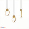 Люстра Curly Lamp Gold Domosvet Design 250914-241747