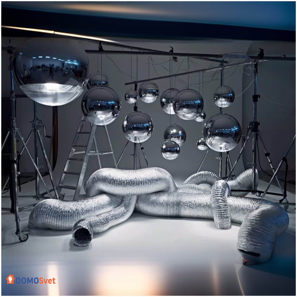 Люстра Bollo Ball Domosvet Design 250914-241749