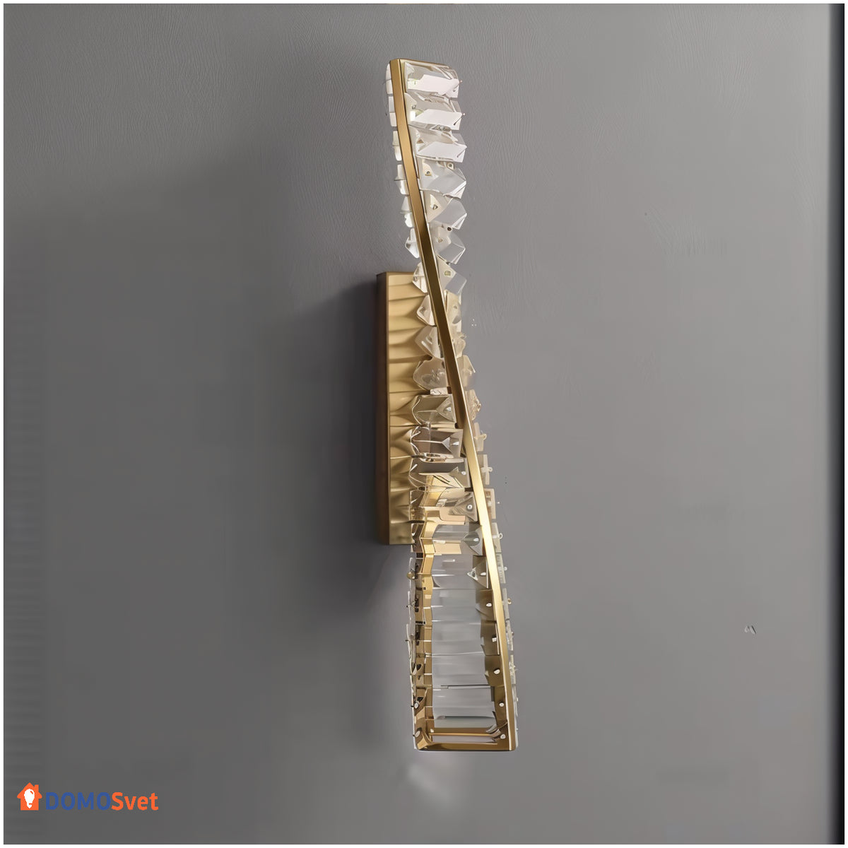 Настінний Світильник Gold Crystal Domosvet Design 250914-241780