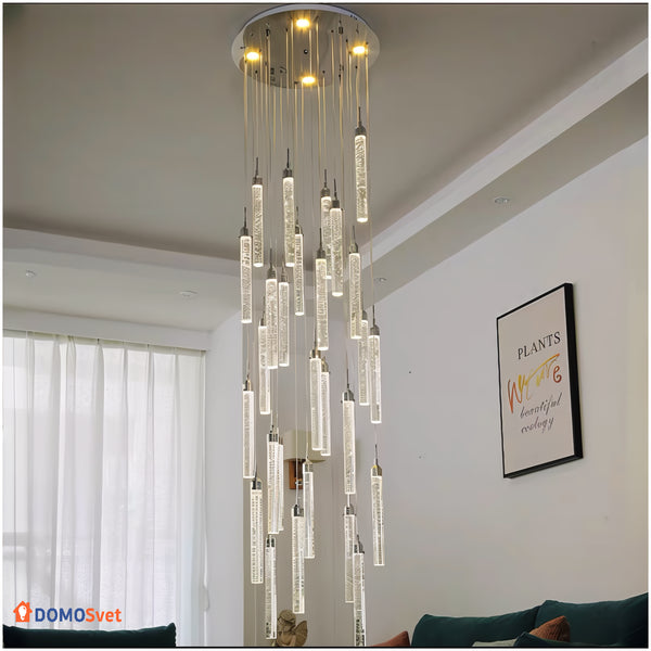 Тросова Серія Люстр Tube Led Long Lamp Domosvet Design 250914-241843