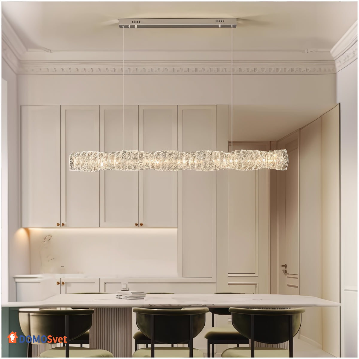 Люстра Spiry Crystal Led Domosvet Design 250914-241845