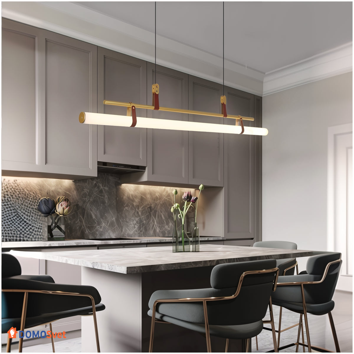 Люстра Tubus Line Lamp Domosvet Design 250914-241859